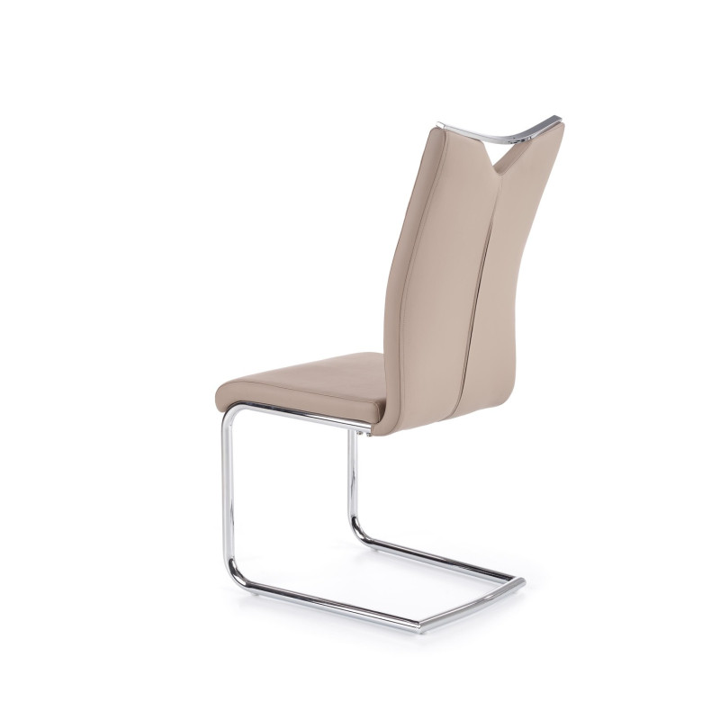 Krzesło tapicerowane Luxe cappuccino