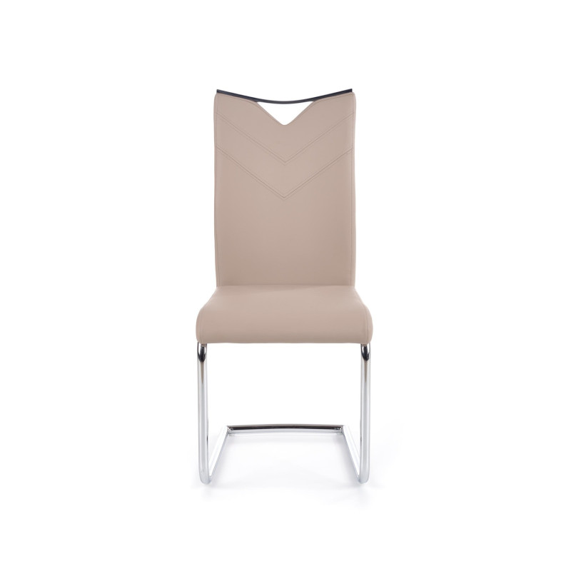 Krzesło tapicerowane Luxe cappuccino