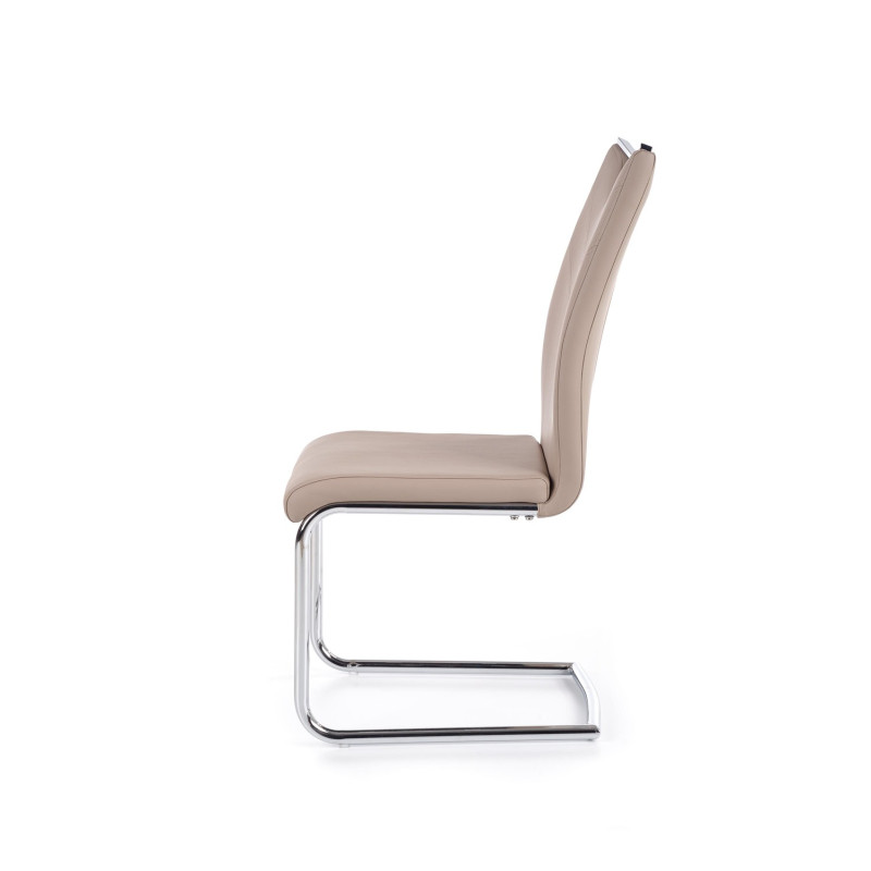 Krzesło tapicerowane Luxe cappuccino