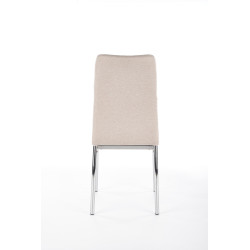 Krzesło Tapicerowane do Kuchni K309 Beżowy Tkanina Halmar