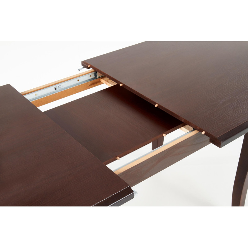 FRYDERYK 160/240 cm stół kolor ciemny orzech (160-240x90x74 cm)