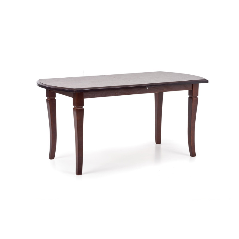 FRYDERYK 160/240 cm stół kolor ciemny orzech (160-240x90x74 cm)