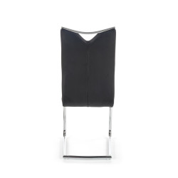 Krzesło tapicerowane Luxe czarne