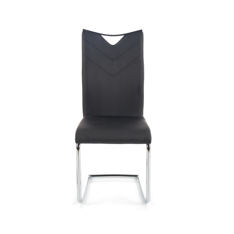 Krzesło tapicerowane Luxe czarne