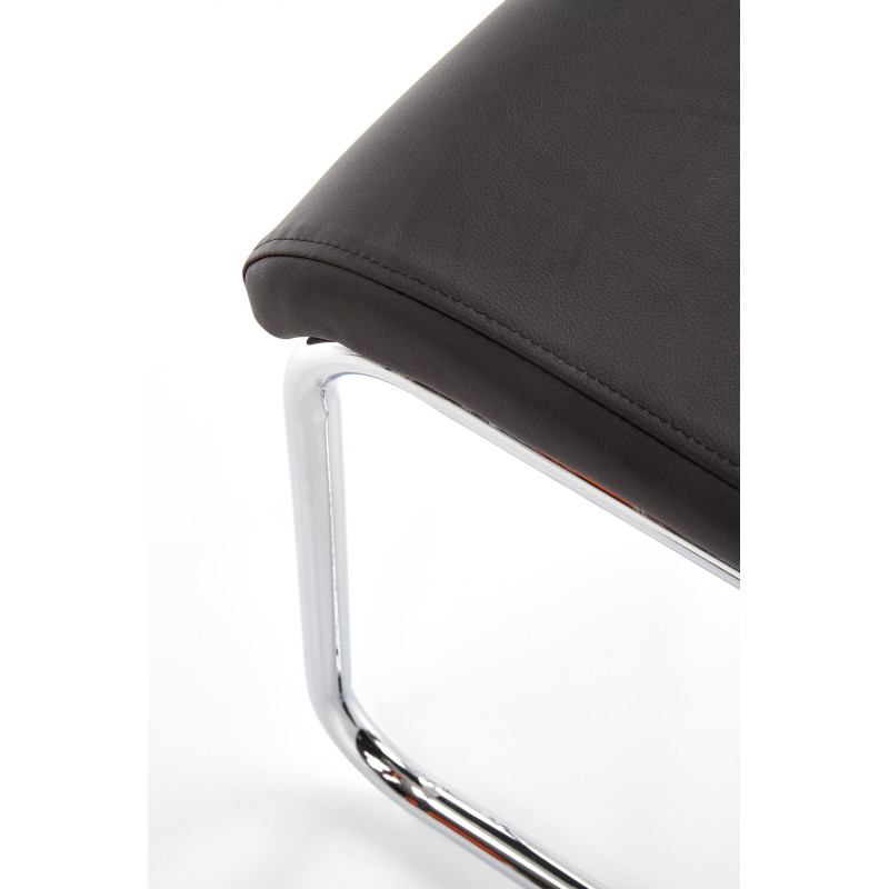 Krzesło tapicerowane Luxe czarne