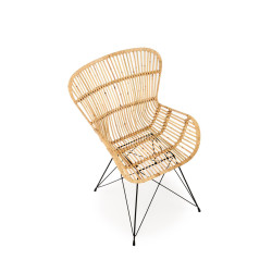 Krzesło K335 Rattan Naturalny Halmar