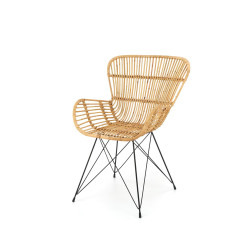 Krzesło K335 Rattan Naturalny Halmar