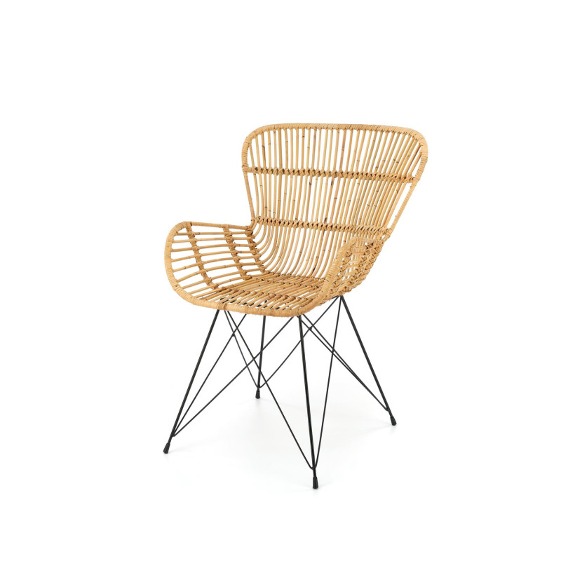 Krzesło K335 Rattan Naturalny Halmar