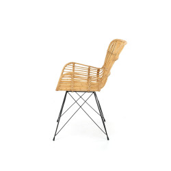Krzesło K335 Rattan Naturalny Halmar