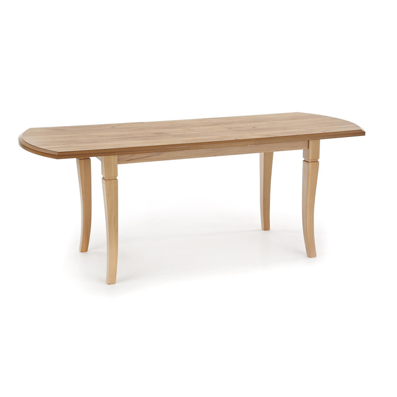 FRYDERYK 160/240 cm stół kolor dąb craft (160-240x90x74 cm)