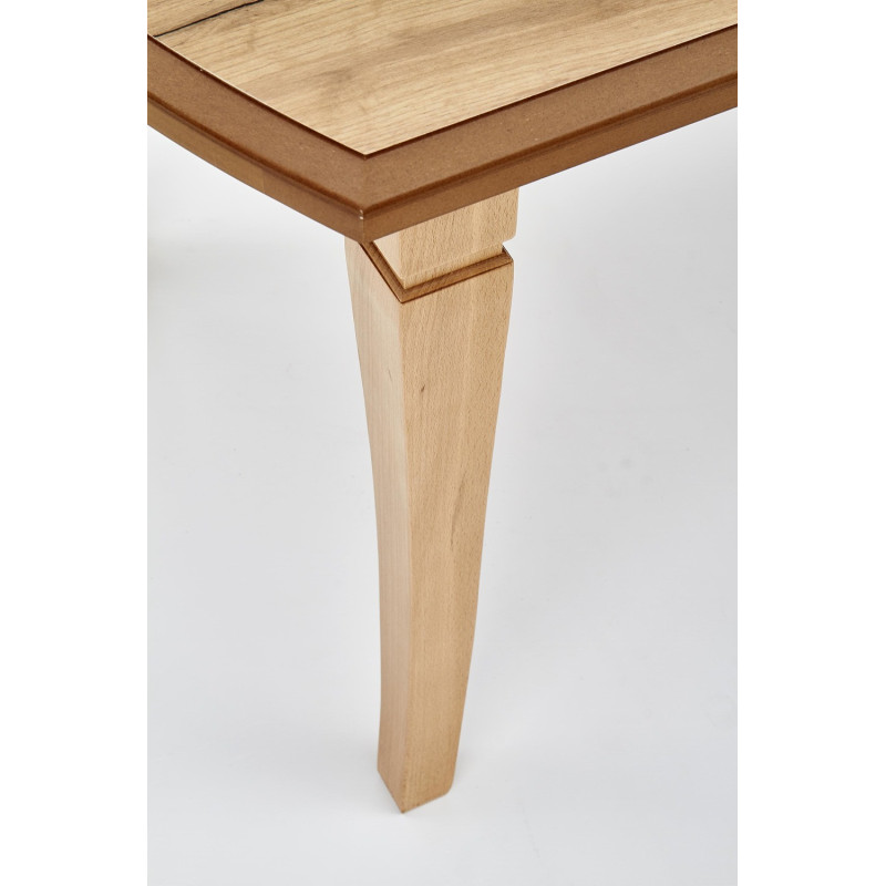 FRYDERYK 160/240 cm stół kolor dąb craft (160-240x90x74 cm)