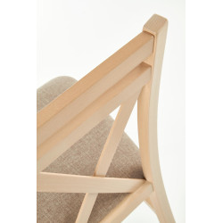 DARIUSZ krzesło dąb sonoma / tap: Inari 23 (1p 2szt)