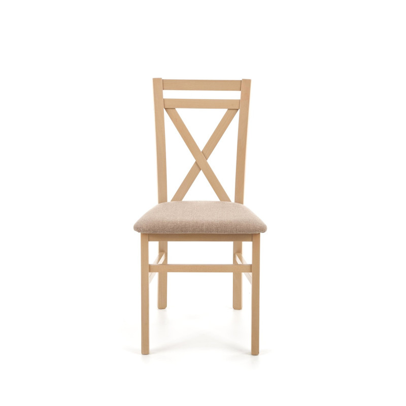 DARIUSZ krzesło dąb sonoma / tap: Inari 23 (1p 2szt)