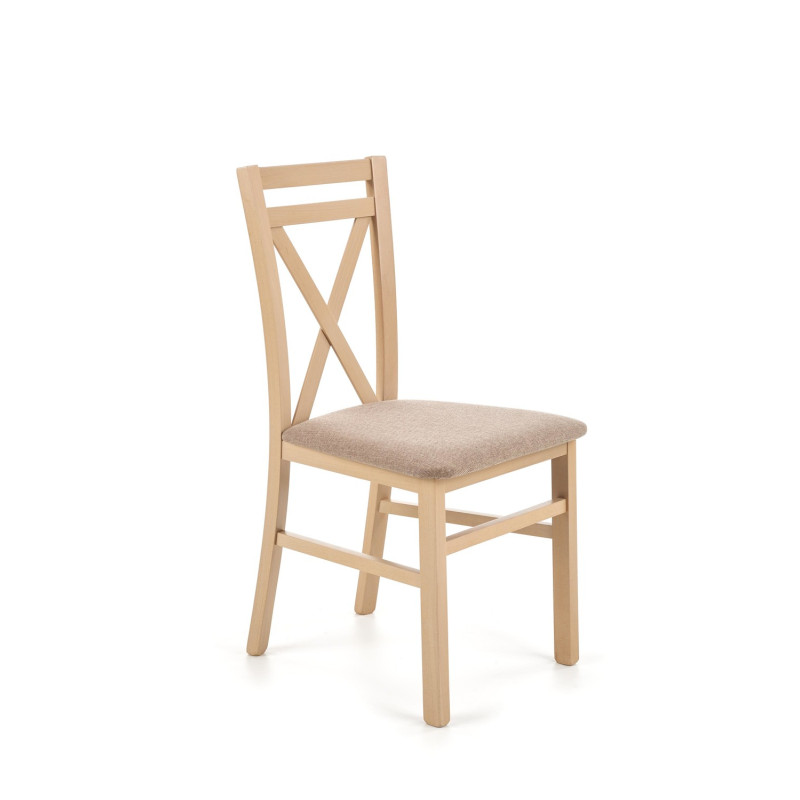 DARIUSZ krzesło dąb sonoma / tap: Inari 23 (1p 2szt)