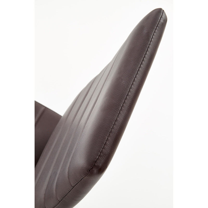 Krzesło K70 ciemny brąz HALMAR