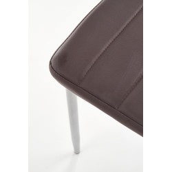 Krzesło K70 ciemny brąz HALMAR