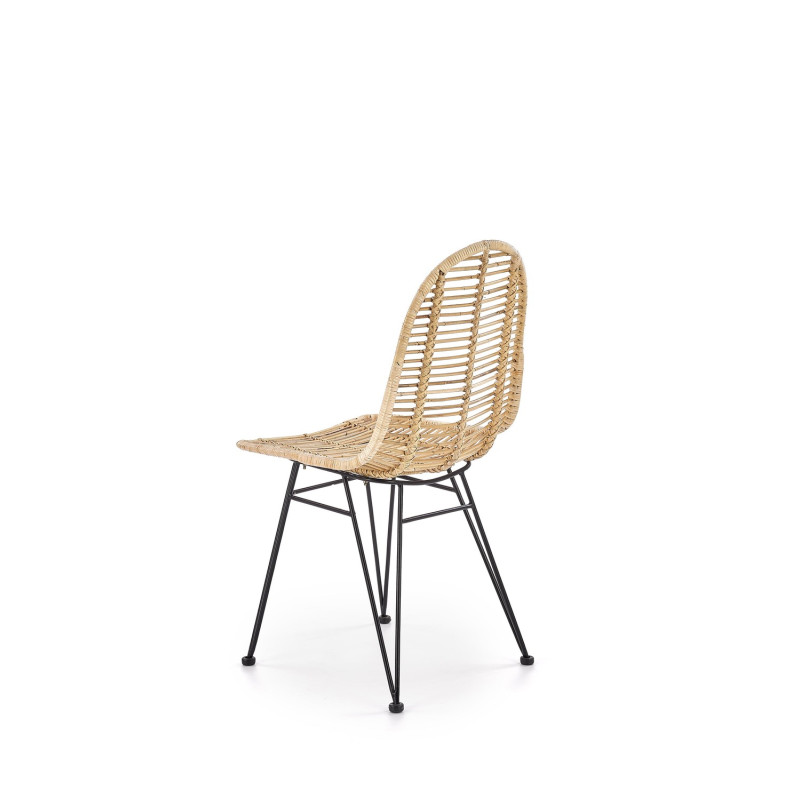 Krzesło K337 Rattan Naturalny Halmar