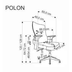 Polon Fotel Obrotowy Czarny Polon Fotel Obrotowy Czarny