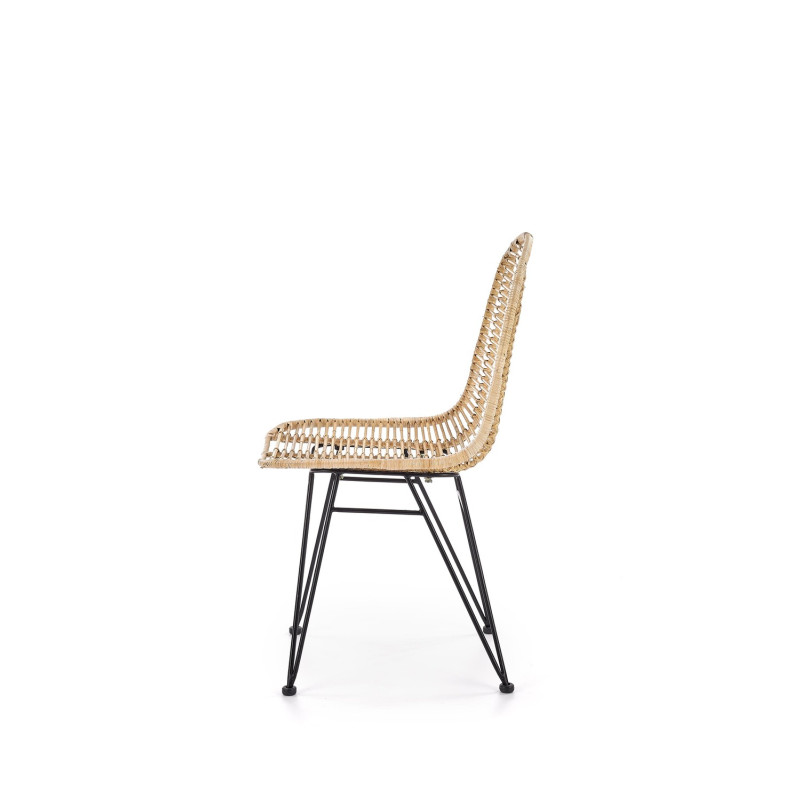 Krzesło K337 rattan naturalny HALMAR