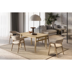 Stół rozkładany 149-269 Plot PT-01 Lenart Dąb Jasny