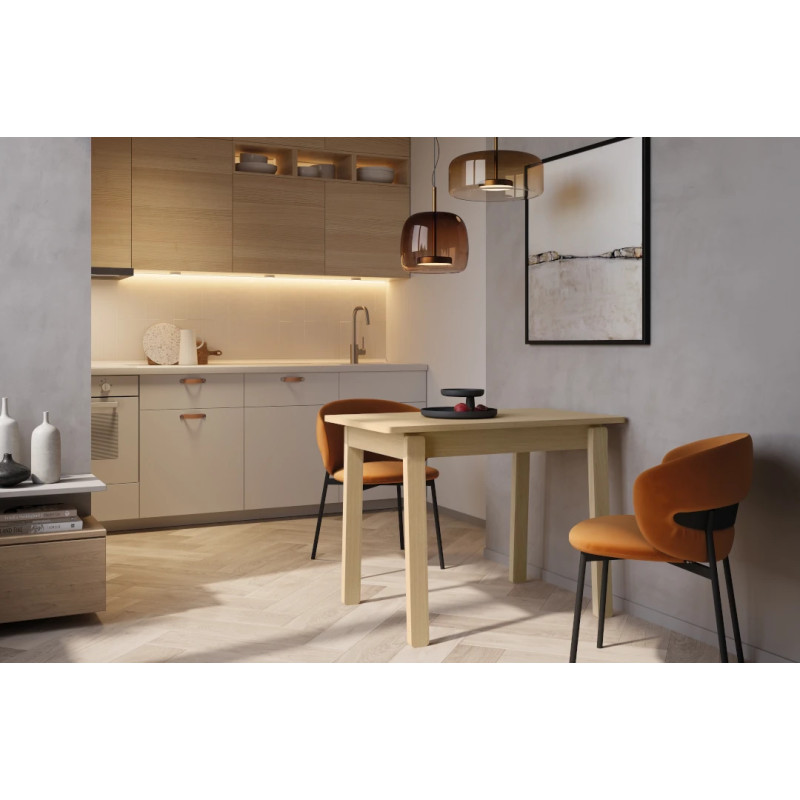 Stół rozkładany 104-224 Plot PT-01 Lenart Dąb Jasny