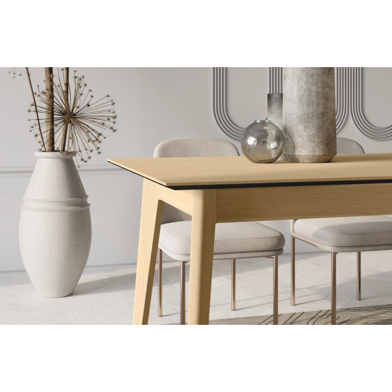 Stół rozkładany 145-220 Plot PT-03 Lenart Dąb Jasny