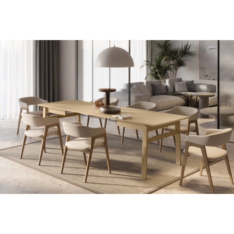 Stół rozkładany 149-269 Plot PT-01 Lenart Dąb Ciemny