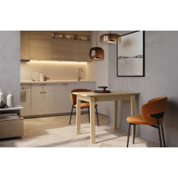 Stół rozkładany 104-224 Plot PT-01 Lenart Dąb Jasny