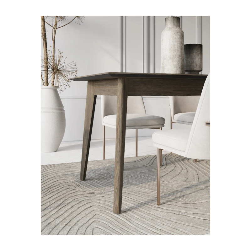 Stół rozkładany 145-220 Plot PT-03 Lenart Dąb Ciemny