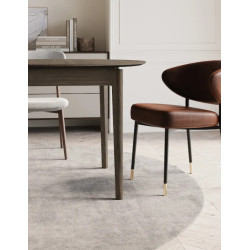 Okrągły stół rozkładany 120-240 Plot PT-04 Lenart Dąb Ciemny