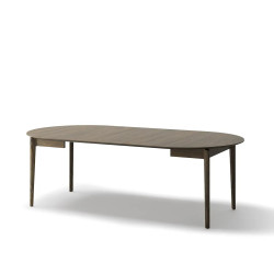 Okrągły stół rozkładany 120-240 Plot PT-04 Lenart Dąb Ciemny