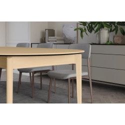 Okrągły stół rozkładany 120-240 Plot PT-04 Lenart Dąb Jasny