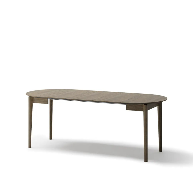 Okrągły stół rozkładany 90-210 Plot PT-05 Lenart Dąb Ciemny