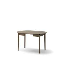 Okrągły stół rozkładany 90-210 Plot PT-05 Lenart Dąb Ciemny