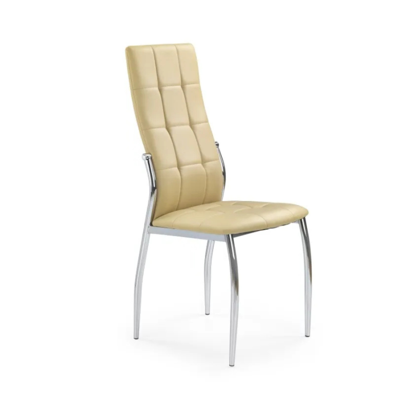 Krzesło Tapicerowane do Jadalni Venetia Beżowy Ekoskóra Krzesło Tapicerowane do Jadalni Venetia Beżowy Ekoskóra