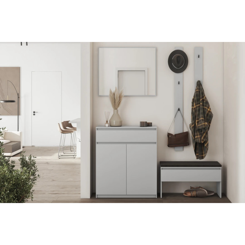 Komoda do przedpokoju Simply SM-02 Lenart Meble biały