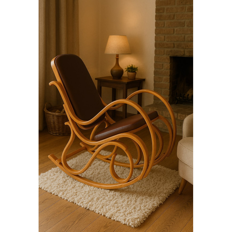 Fotel bujany Glacier olcha