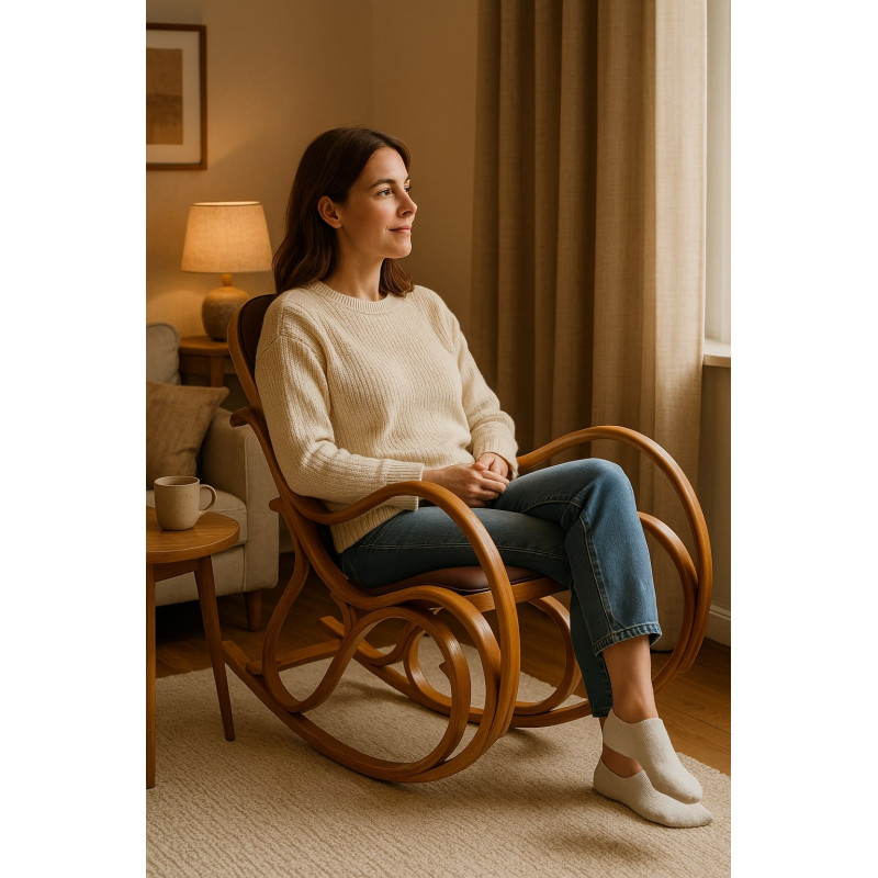 Fotel bujany Glacier olcha