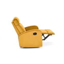 FOTEL ROZKŁADANY OLIMP VELVET CURRY BLUVEL 68