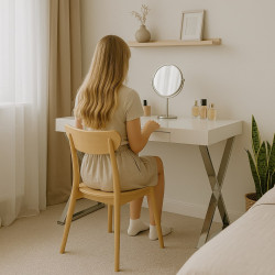 B31 biurko biały-chrom (2p 1szt) B31 biurko biały-chrom (2p 1szt)