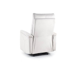 FOTEL ROZKŁADANY NEPTUN VELVET JASNY SZARY BLUVEL 03