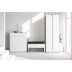 Zestaw mebli do przedpokoju Simply biały
