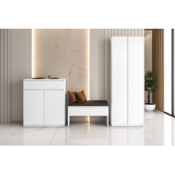 Zestaw mebli do przedpokoju Simply biały