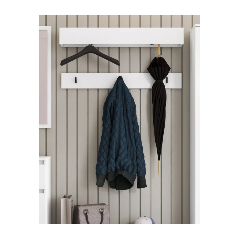 Zestaw mebli do przedpokoju Simply biały