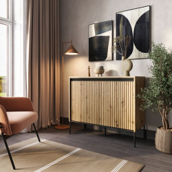 Komoda Trend TR2DAC Dąb Artisan Lenart