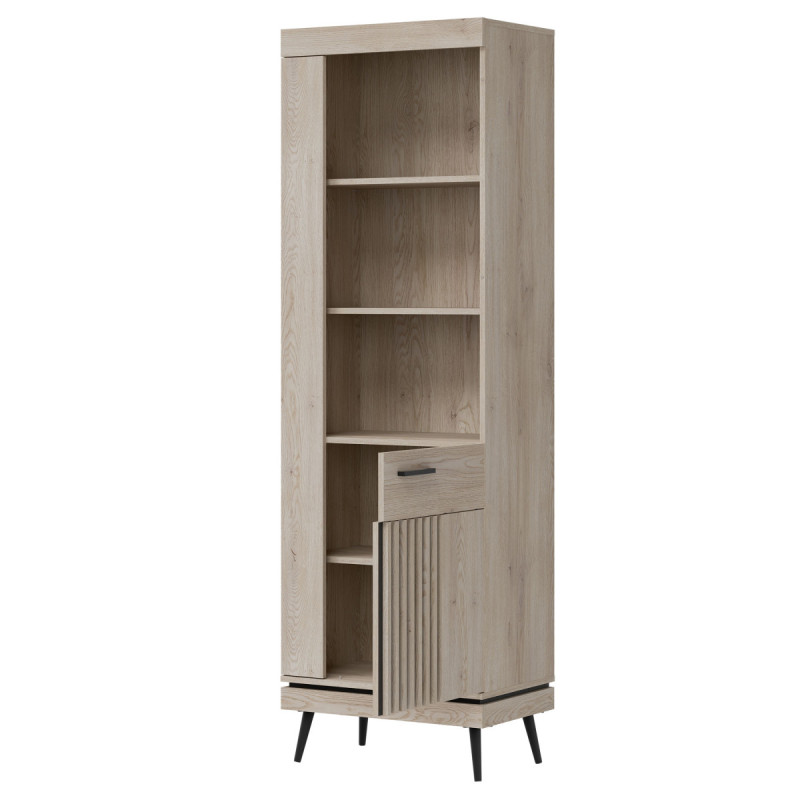 Regał prawostronny MATI MI08 Liveo Meble Dąb Cremona