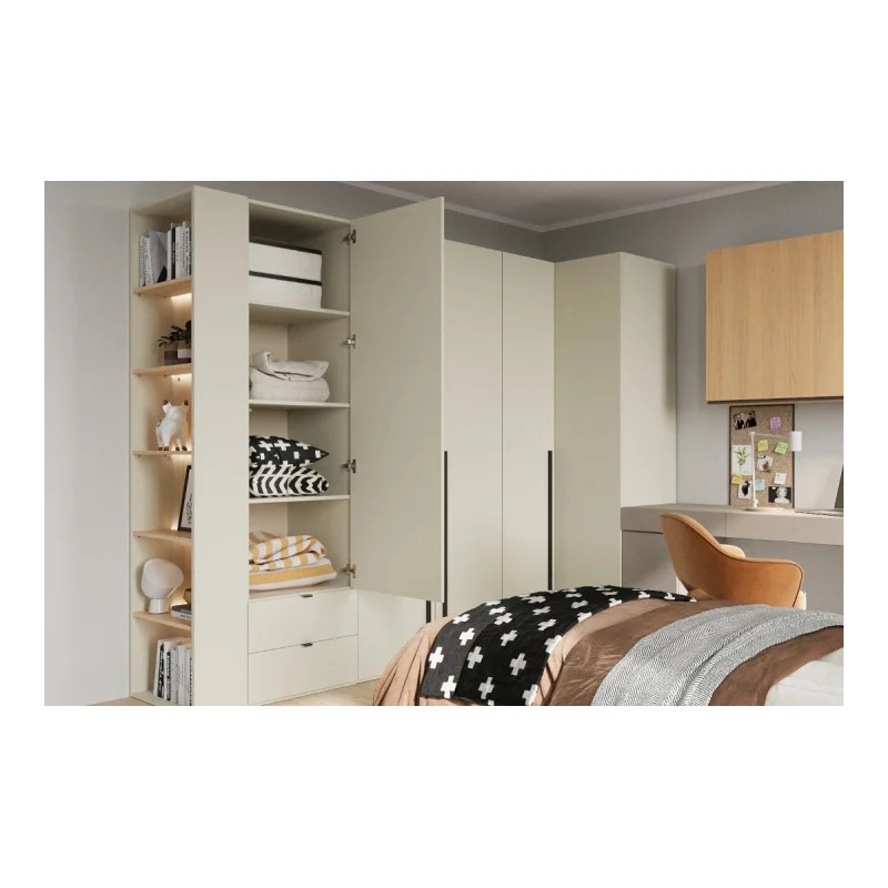 Szafa Jednodrzwiowa WO-03 Woow Szampański Lenart