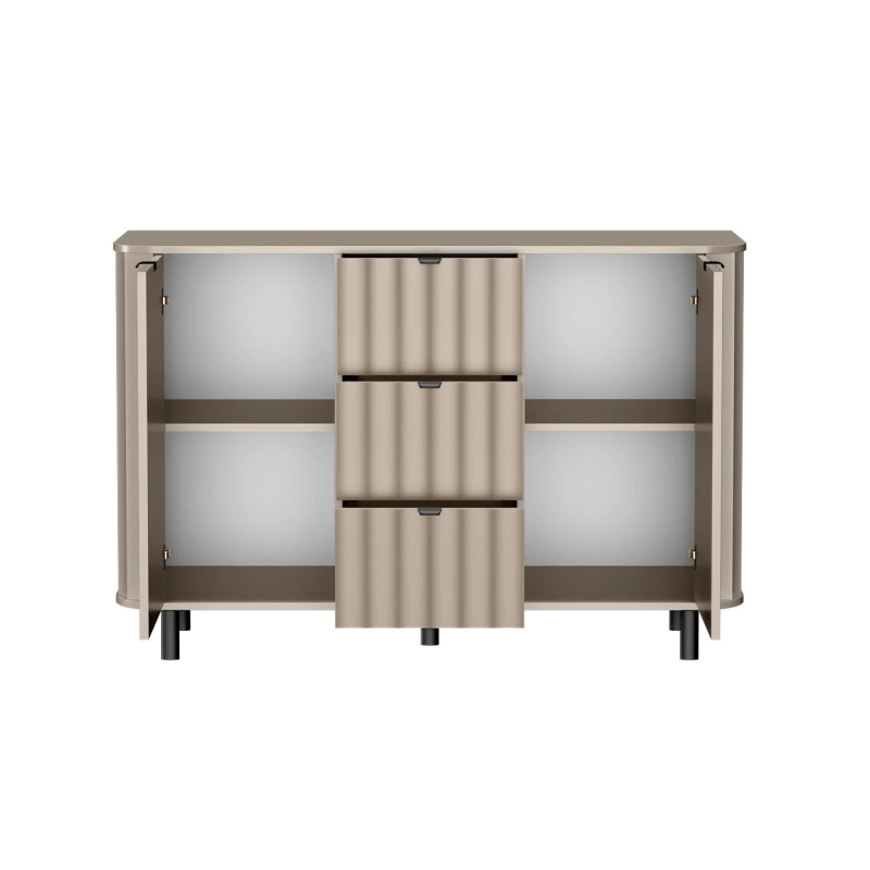 Nowoczesna komoda NOVADO – 1 z szufladami i szafkami