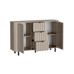 Nowoczesna komoda NOVADO – 1 z szufladami i szafkami Nowoczesna komoda NOVADO – 1 z szufladami i szafkami