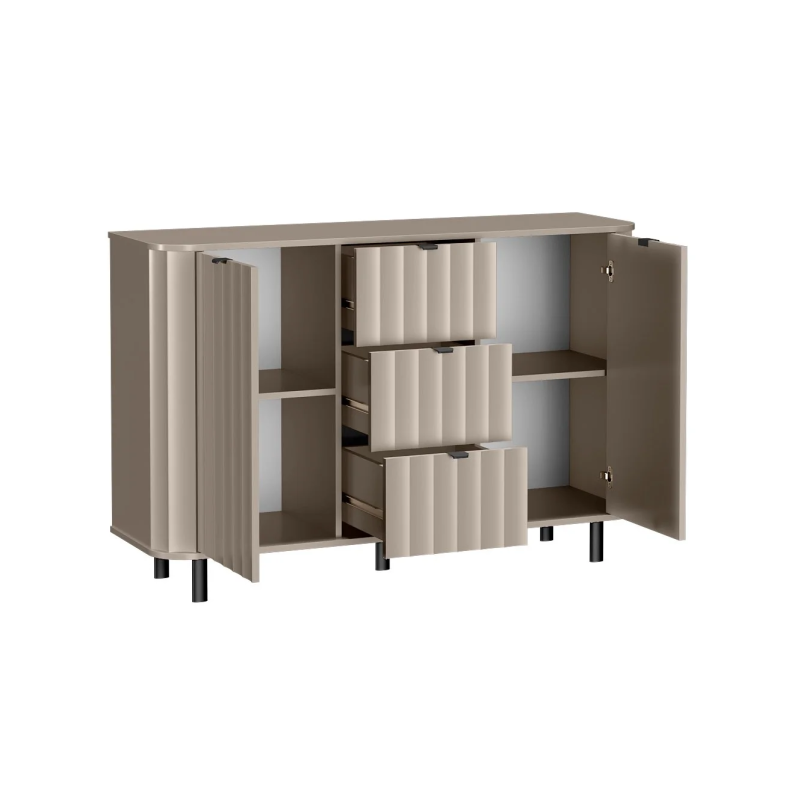 Nowoczesna komoda NOVADO – 1 z szufladami i szafkami